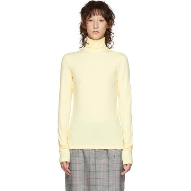 Calvin Klein 205W39NYC Yellow Logo Turtleneck cover image
