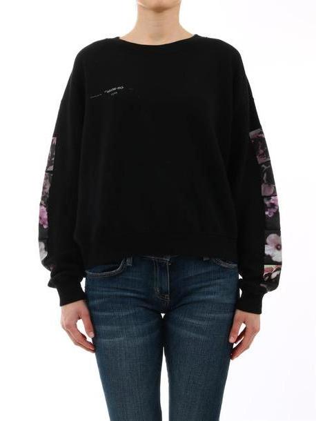 Off-White Floral Sweatshirt Black cover image