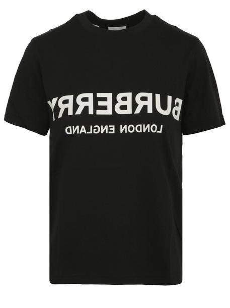 Burberry T-shirt in black cover image
