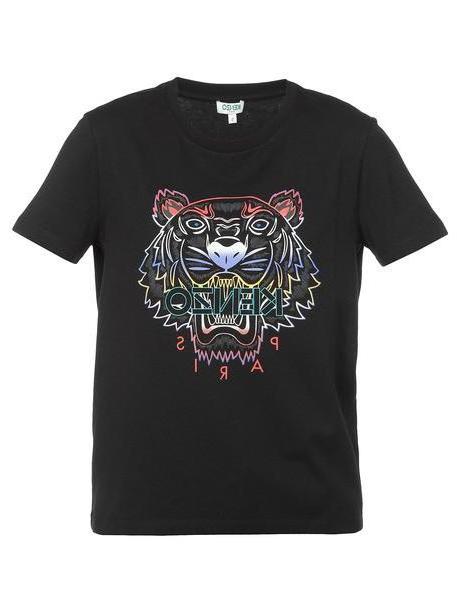 Kenzo Tiger T-shirt in black cover image