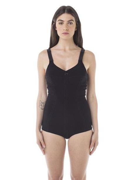 Marco de Vincenzo Marco De Vincenzo Sleeveless Body Top in black cover image