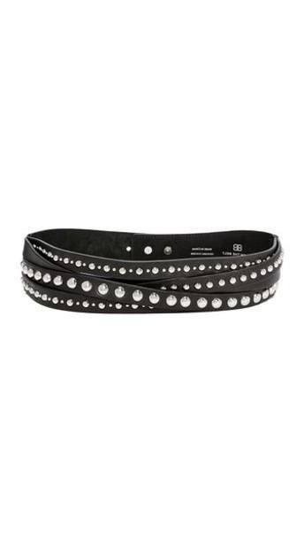 B-Low The Belt Nikki Moto Belt in black / silver cover image