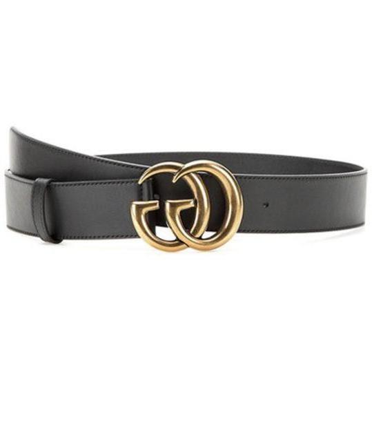 Gucci Leather belt in black cover image