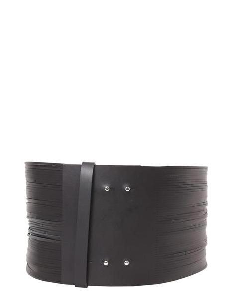Maison Margiela High Belt in nero cover image