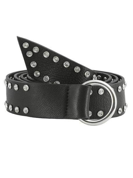 B-Low the Belt Leather Belt in black / silver cover image