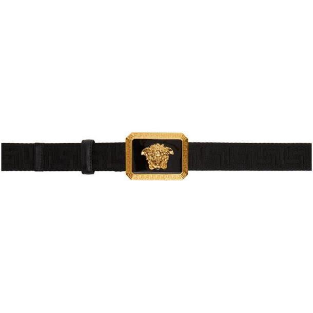Versace Black Medusa Belt cover image