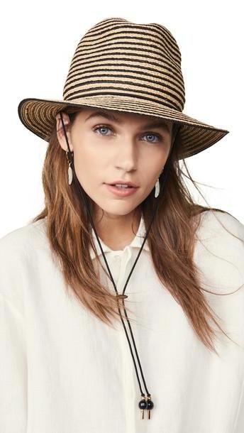 Gigi Burris Atlantic Hat in black / natural cover image