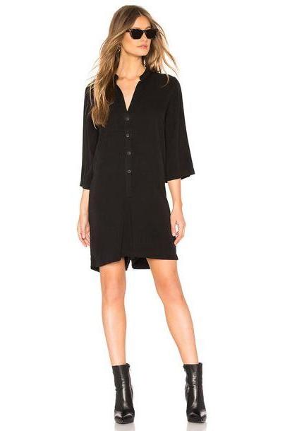 NSF Paola Short Jumper Romper in black cover image